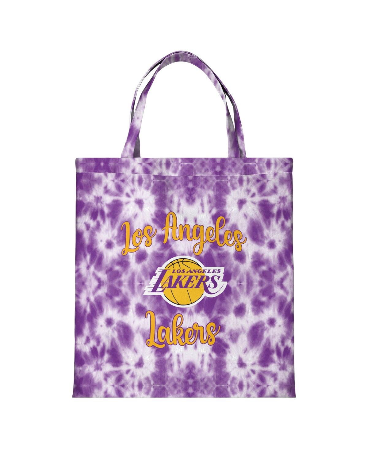 Shop Foco Women's  Los Angeles Lakers Script Wordmark Tote Bag In Purple