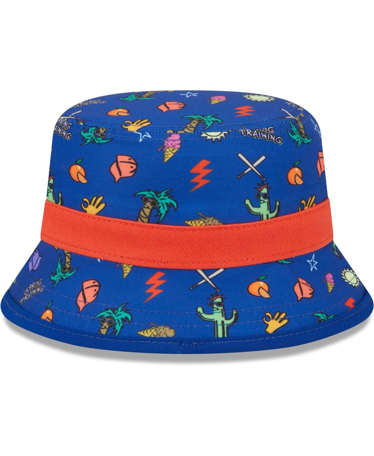 Shop New Era Toddler Boys And Girls  Royal New York Mets Spring Training Icon Bucket Hat