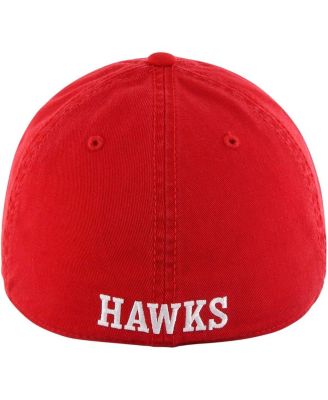 Men's Red Atlanta Hawks Classic Franchise Fitted Hat
