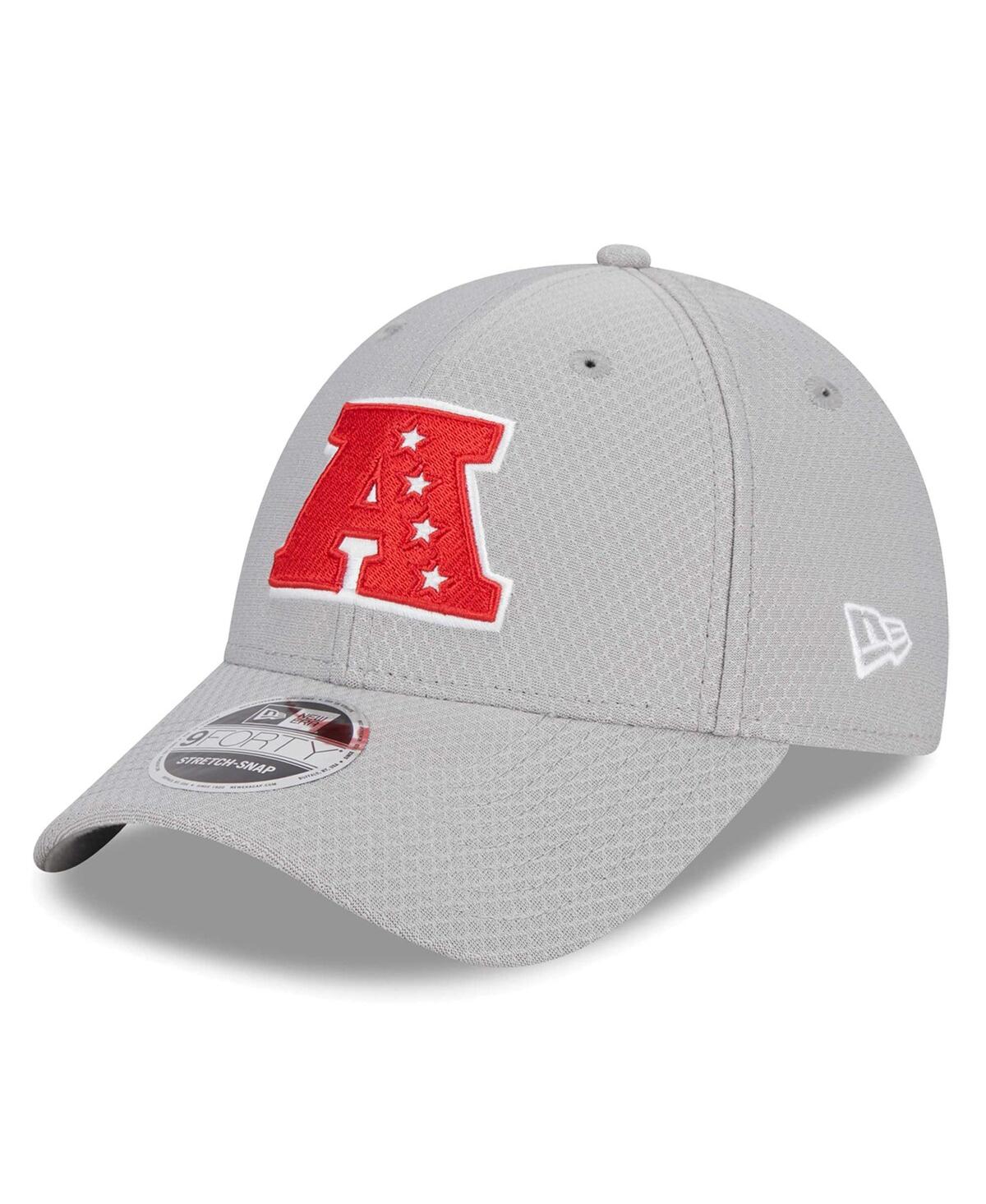 Shop New Era Men's  Gray Cincinnati Bengals 2024 Pro Bowl 9forty Adjustable Hat