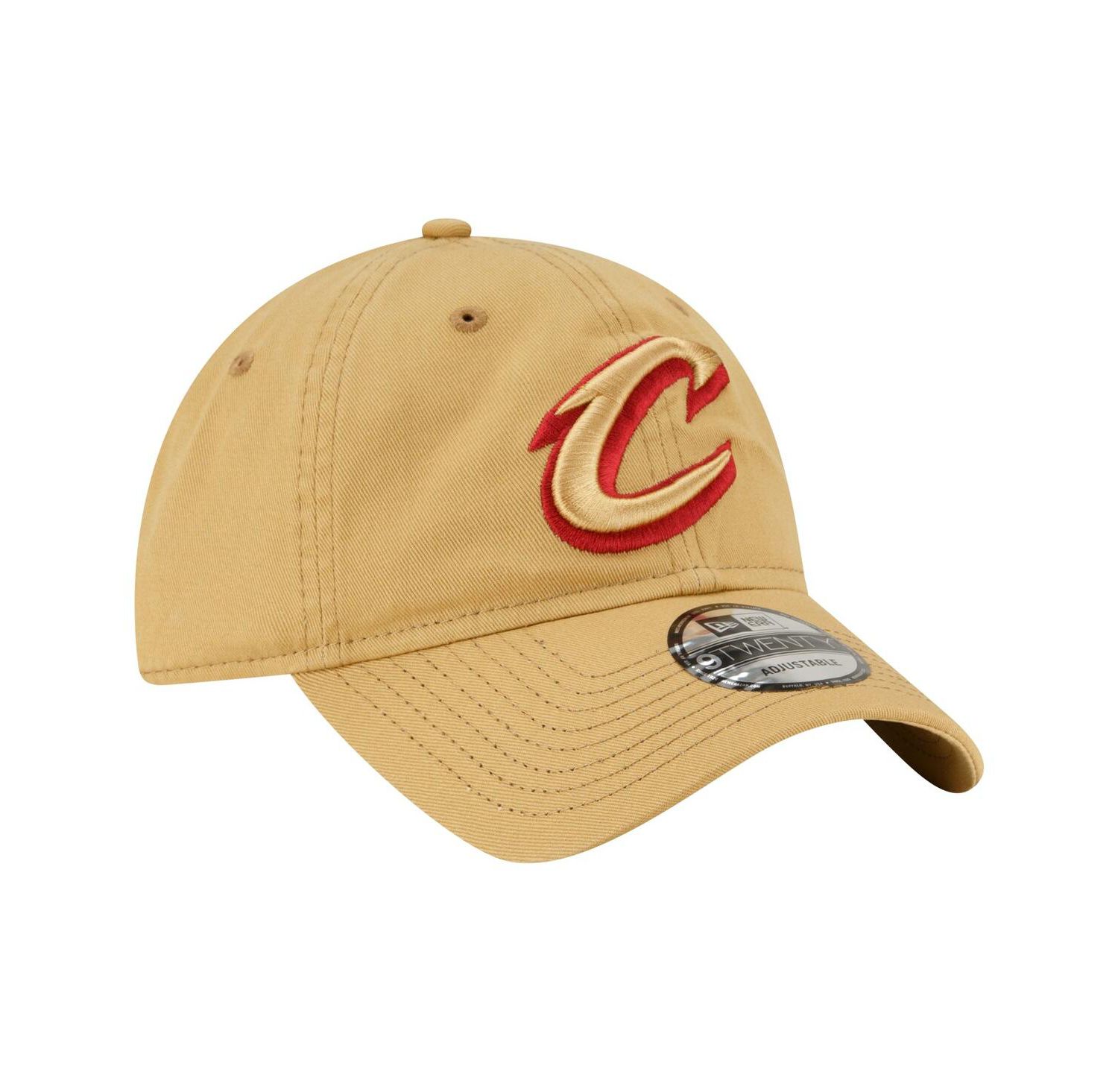 Men's Tan Cleveland Cavaliers Team 2.0 9TWENTY Adjustable Hat