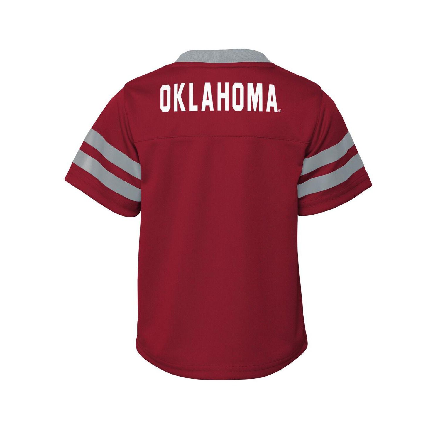 Baby Boys and Girls Crimson Oklahoma Sooners Two-Piece Red Zone Jersey and Pants Set