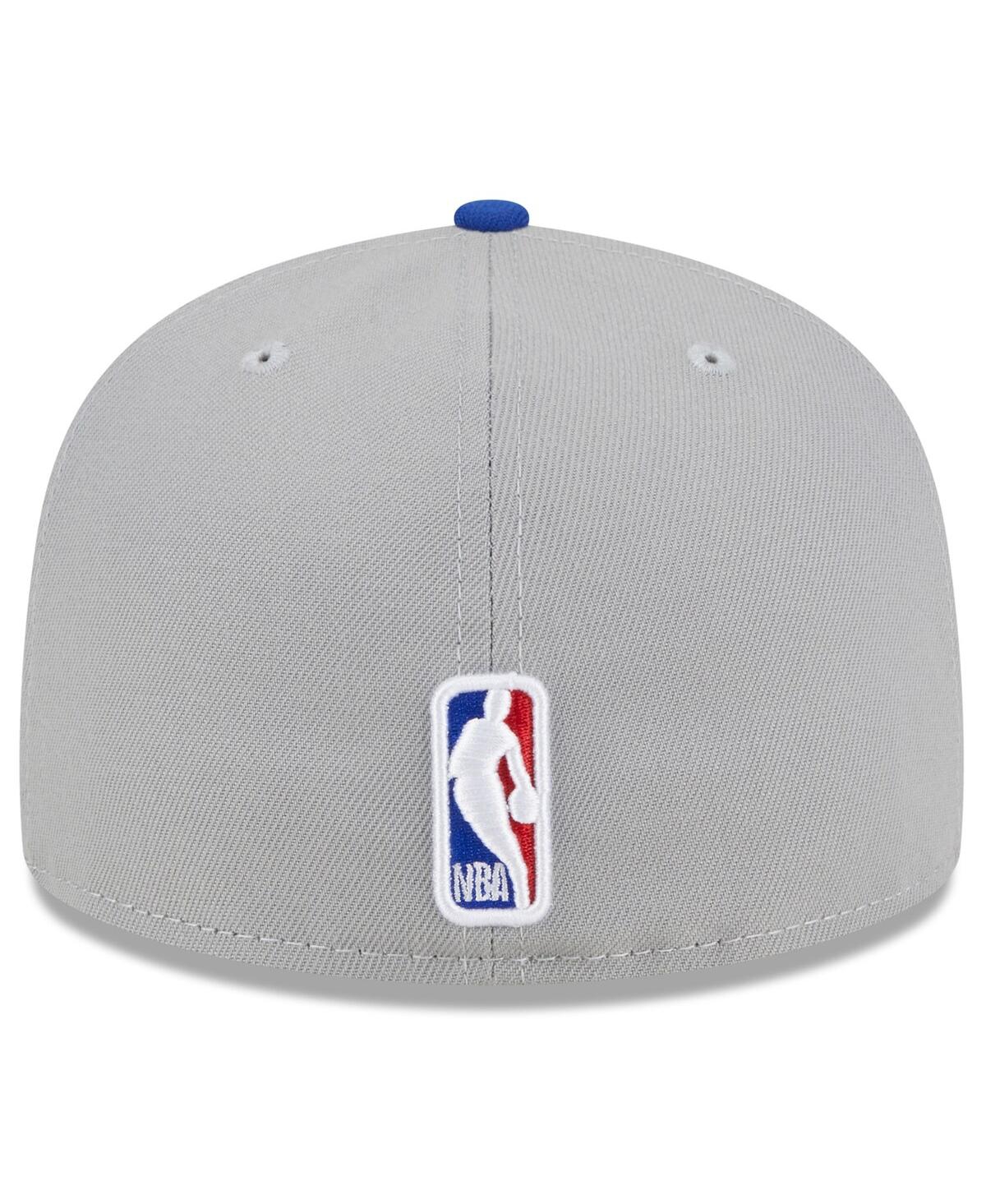 Shop New Era Men's  Gray, Royal Golden State Warriors 2023 Nba Draft Two-tone 59fifty Fitted Hat In Gray,royal