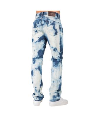 Men's Hand Crafted Wash Slim Straight Premium Denim Jeans