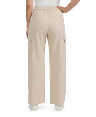 Women's Button Front Cargo Pocket Pant