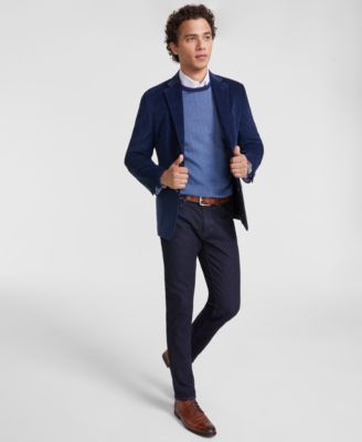 Tommy Hilfiger - Men's Modern-Fit Corduroy Sport Coat