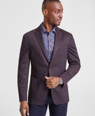 Bar III Men's Slim Fit Linen Double-Breasted Sport Coat/Blazer - Multiple Sizes & Colors