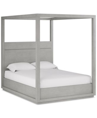 Tivie Queen Canopy Bed, Created for Macy's