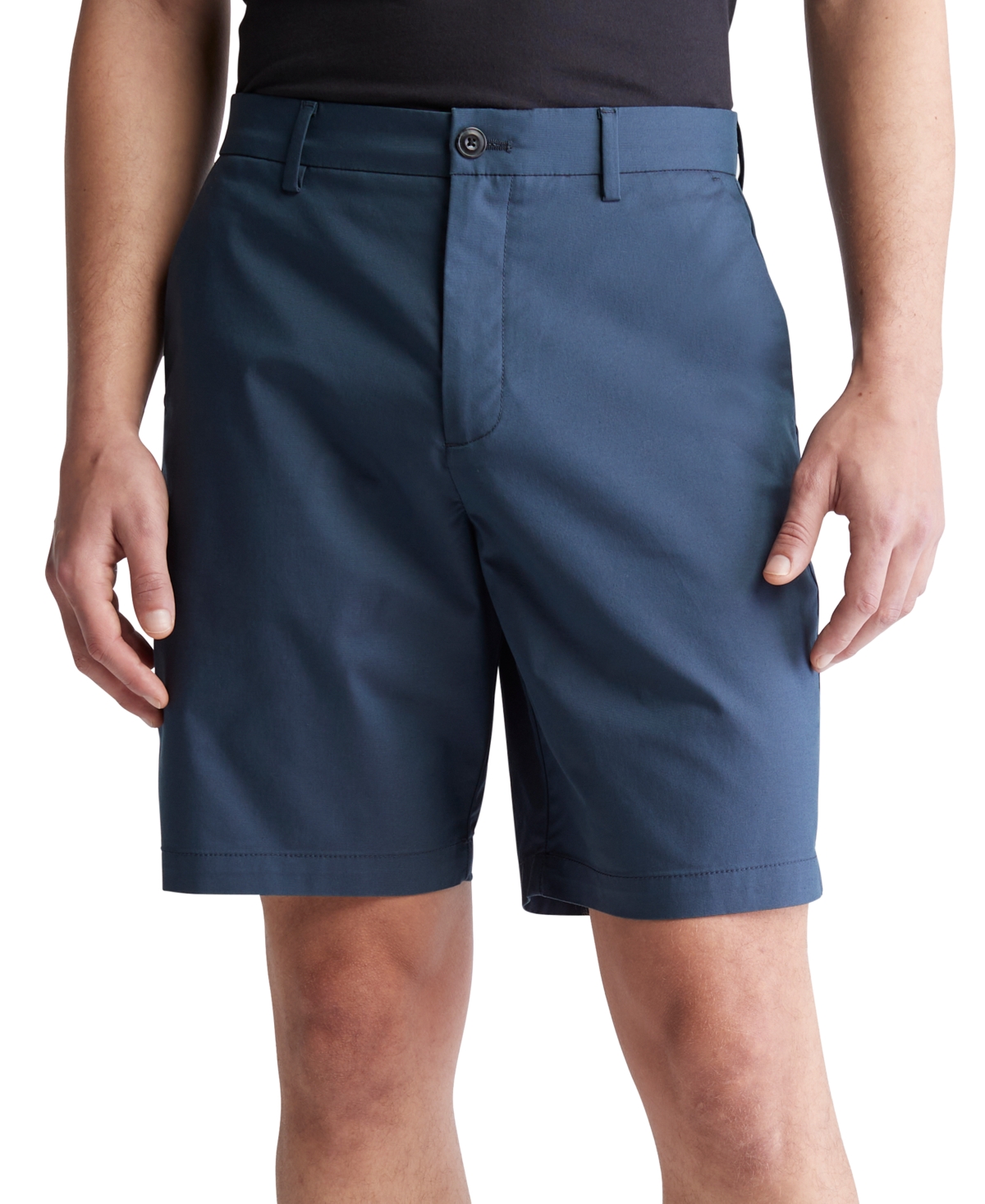 Shop Calvin Klein Men's Refined Slim Fit 9" Shorts In Ink