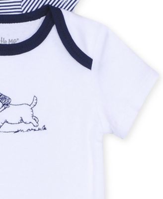 Baby Boys Puppy Toile Bodysuits, Pack of 3