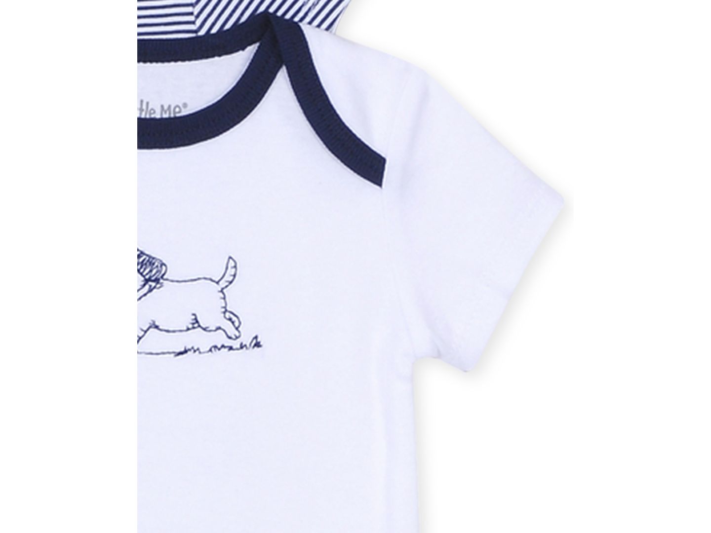 Боди Toile, 3 шт. — Little Me, цвет: Белый разноцветный — фото 2