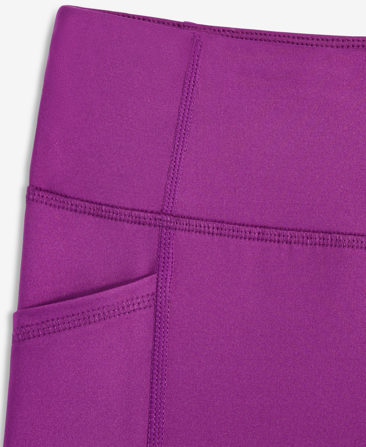 Id Ideology Big Girl Core Solid Bike Shorts, Created for Macy's