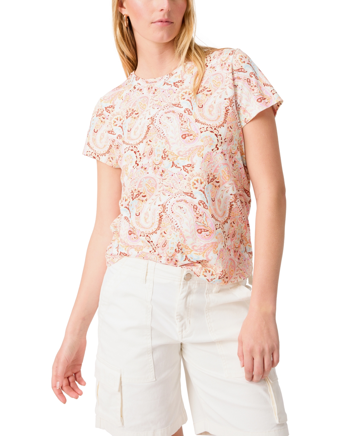 Sanctuary Women's The Perfect Printed T-shirt In Bloom Paisley