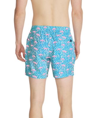 Men's The Domingos Are For Flamingos Quick-Dry 5-1/2" Swim Trunks