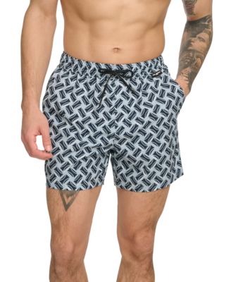 Karl Lagerfeld Blu Polyester Men Swim Boxer main image 0