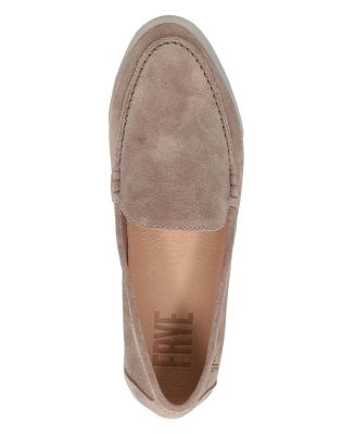 Women's Melanie Skimmer Leather Suede Loafers