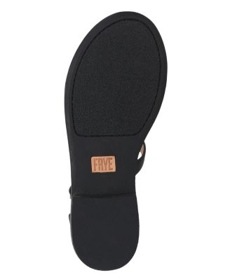 Women's Taylor Thong Leather Flat Sandals