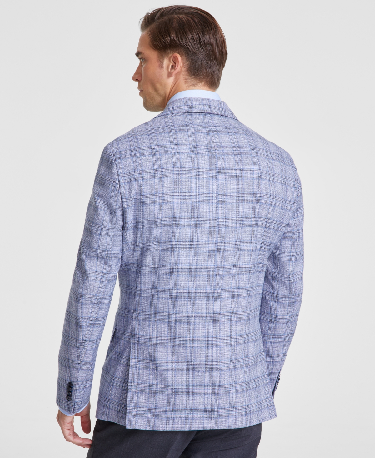 Tommy Hilfiger Men's Modern-Fit Plaid Sport Coat