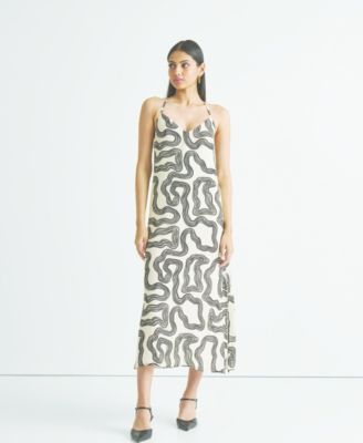 Women's Midi Slip Dress