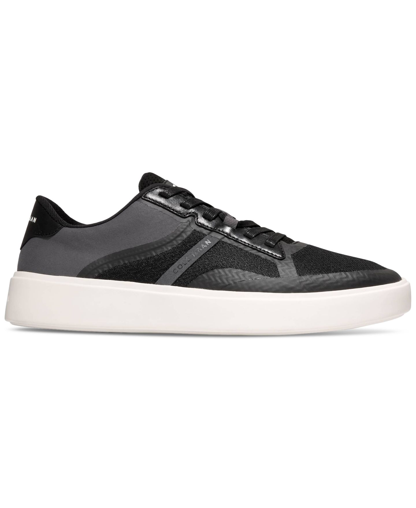 Мужские кроссовки Cole Haan Grand Crosscourt Winner Lace-Up, цвет: Чёрный / Серый — фото 2