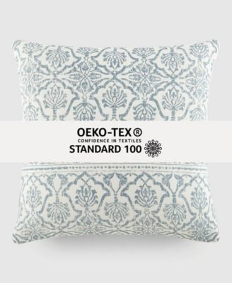 Damask Printed Decorative Pillow, 20" x 20"