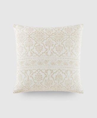 Damask Printed Decorative Pillow, 20" x 20"
