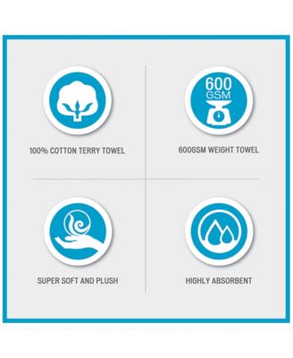 Cotton 6-Pc. Embroidered Serene Jacquard Towel Set