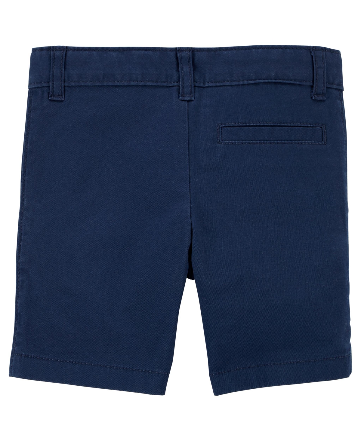 Shop Carter's Toddler  Blue Flat Front Shorts In Black
