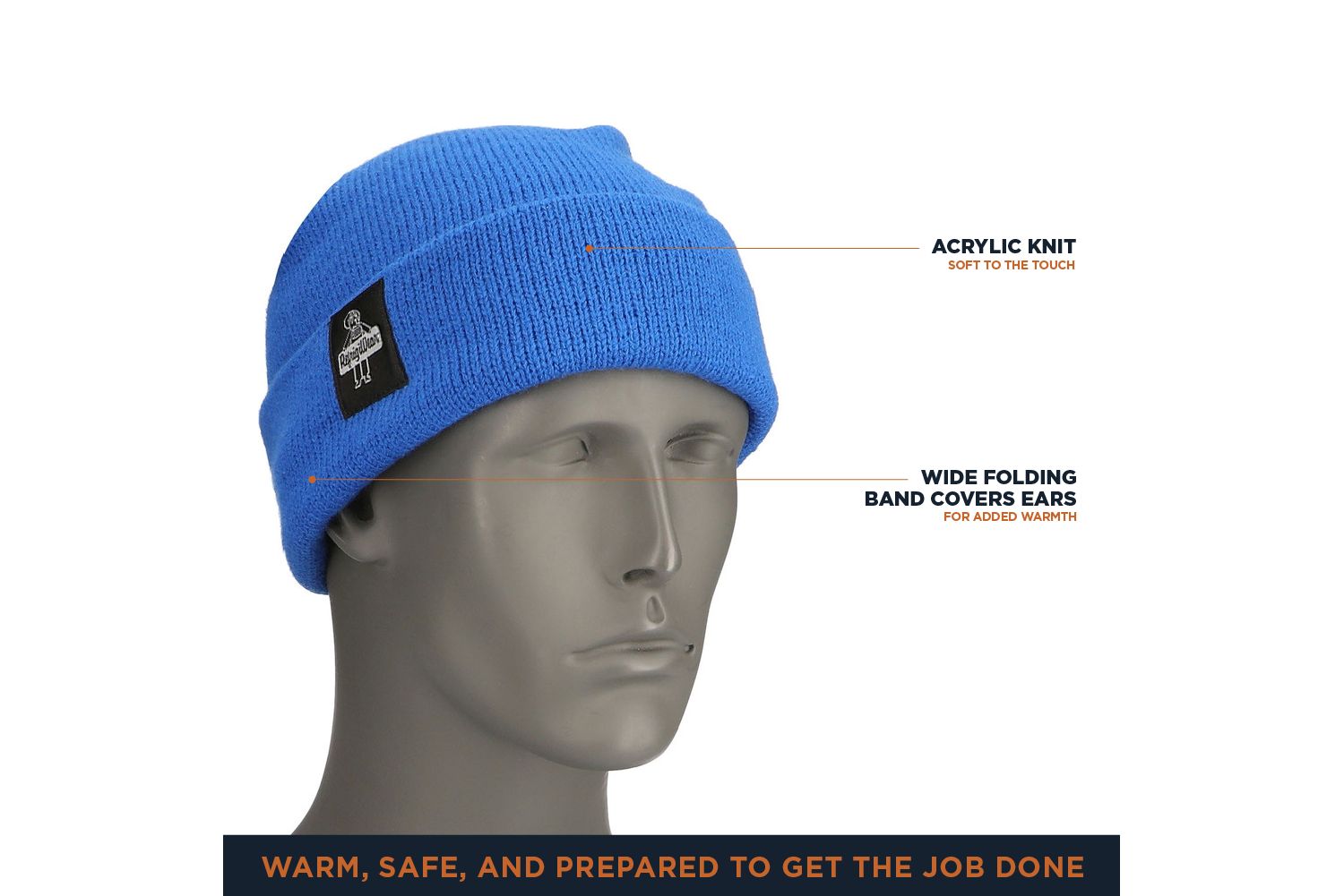 Men's Watch Cap - Acrylic Knit
