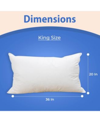 Down Alternative Pillow for All Sleep Positions - King Pack of 1
