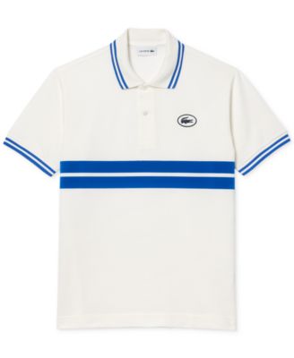 Lacoste - Men's Short Sleeve Striped Trim Polo Shirt