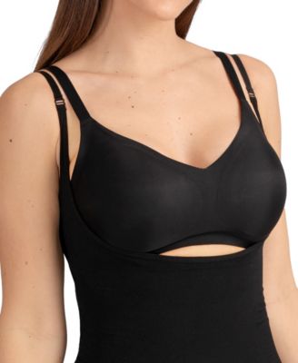 Women's Open Bust Bodysuit Shaper Short 73005