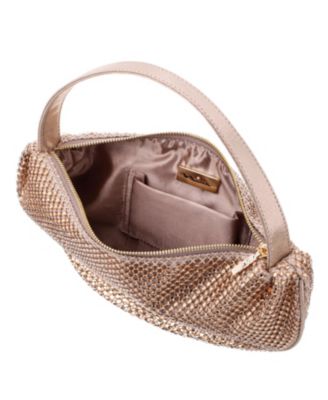 Half Moon Crystal Netting Bag