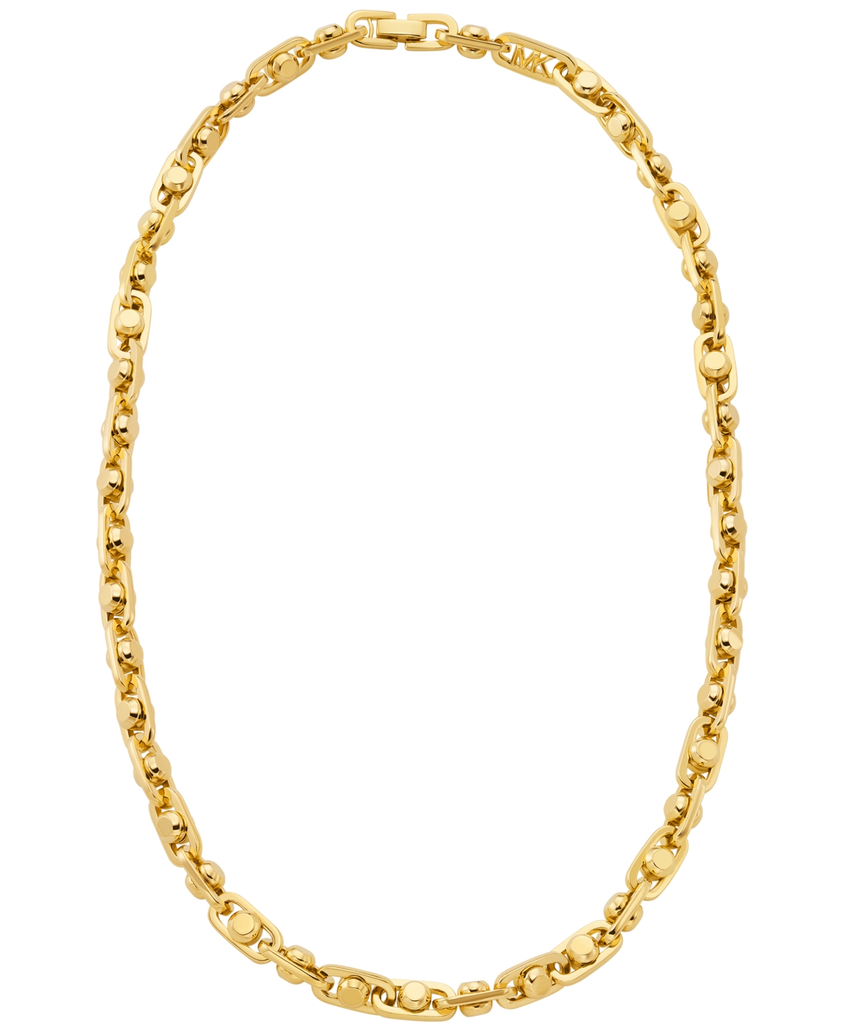 Shop Michael Kors Gold-tone Or Silver-tone Astor Link Chain Necklace