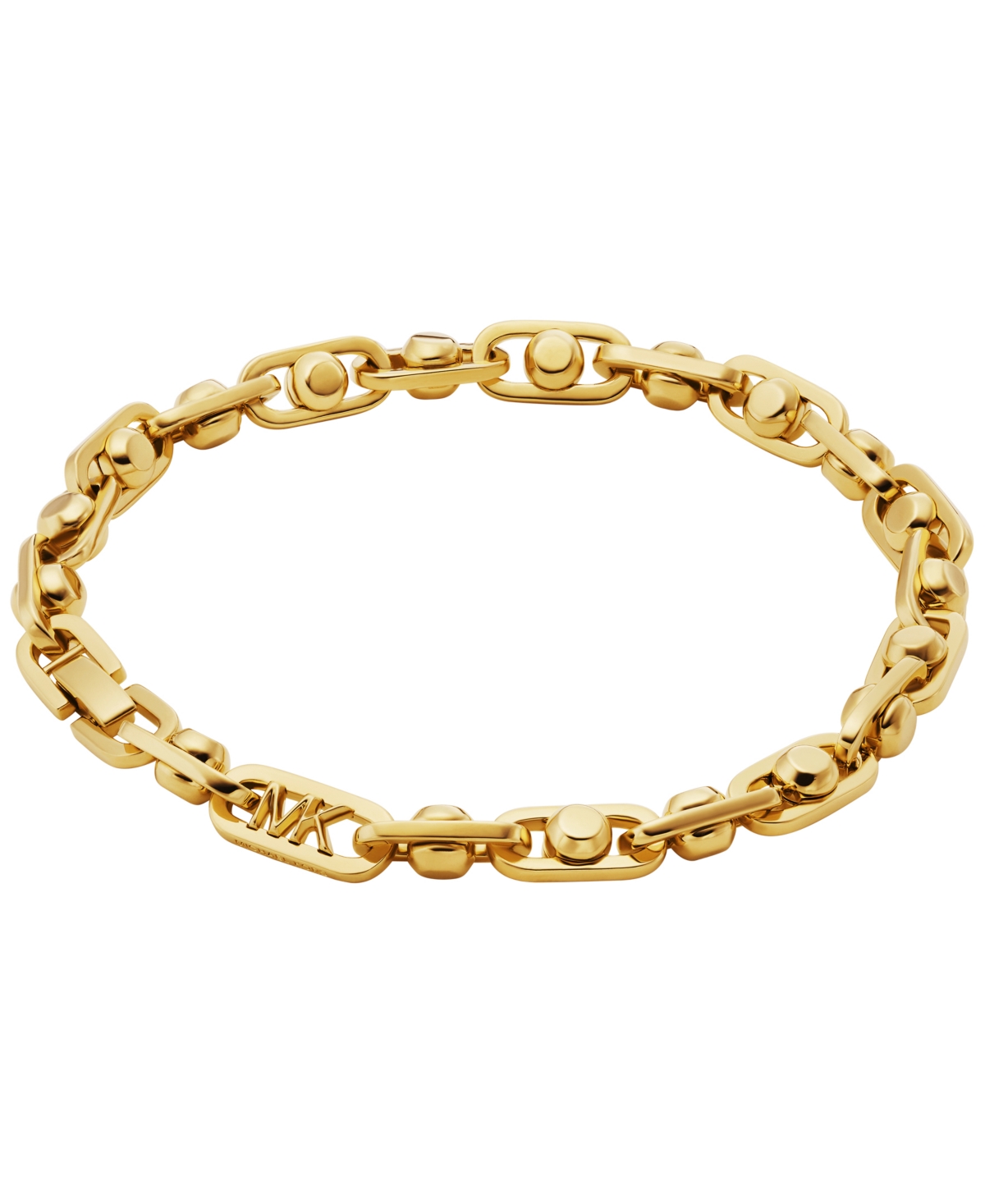 Shop Michael Kors Gold-tone Or Silver-tone Astor Link Chain Bracelet