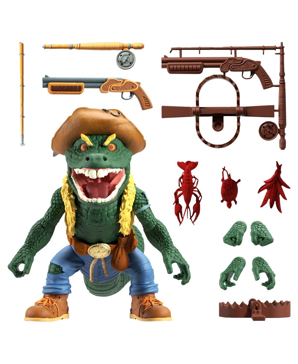 Super 7 Teenage Mutant Ninja Turtles Leatherhead Ultimates Figure In Multi