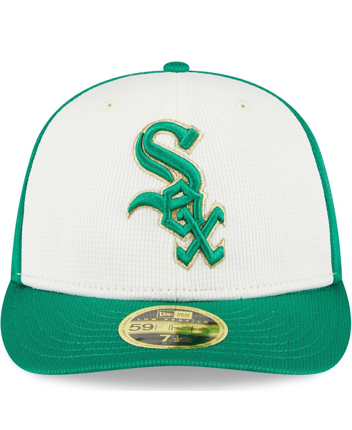 Men's New Era Green Chicago White Sox 2024 St. Patrick's Day Low Profile 59FIFTY Fitted Hat - Green