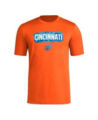Men's Orange FC Cincinnati Local Pop AEROREADY T-shirt