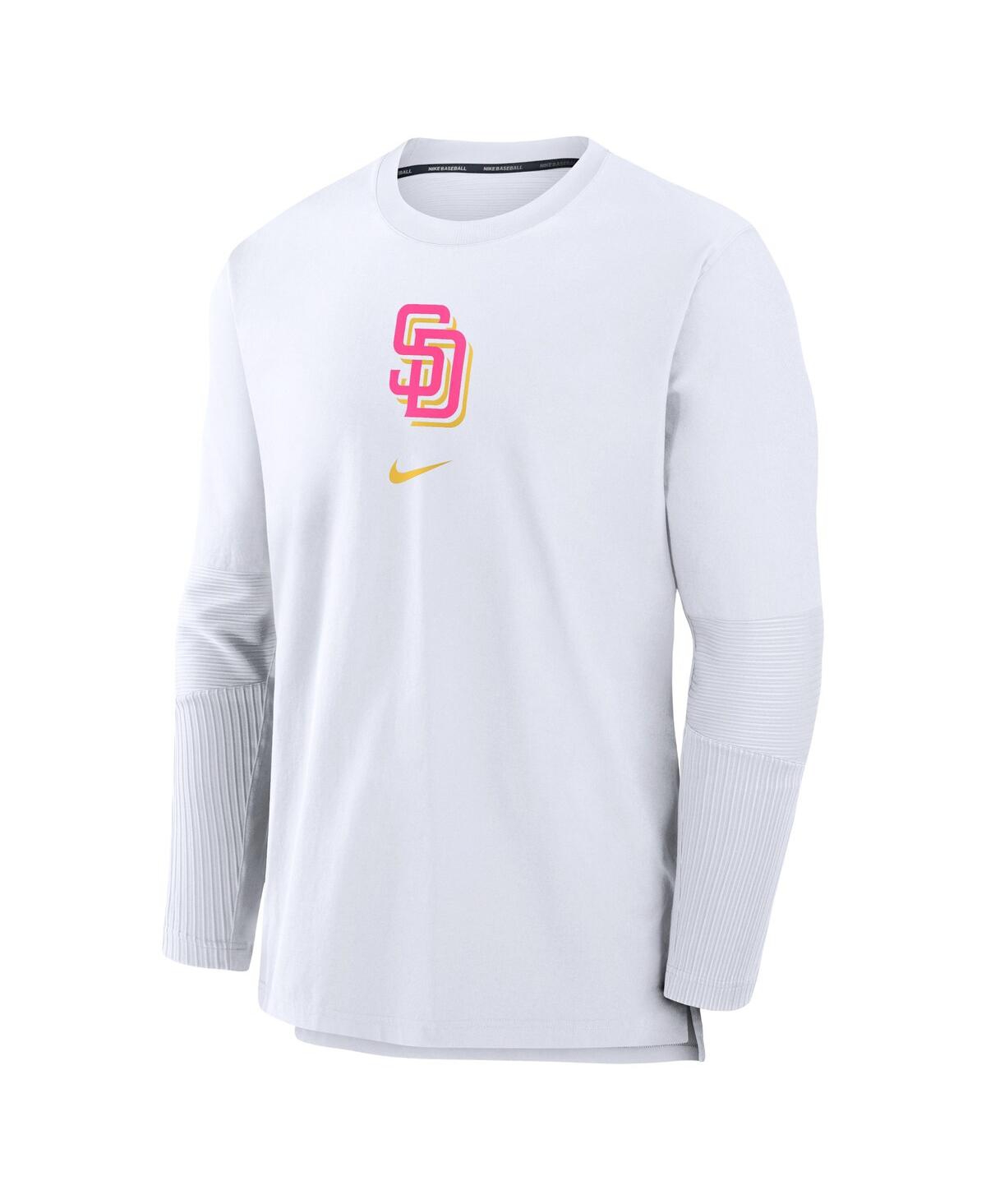 Shop Nike Men's  White San Diego Padres Authentic Collection City Connect Player Tri-blend Performance Pul