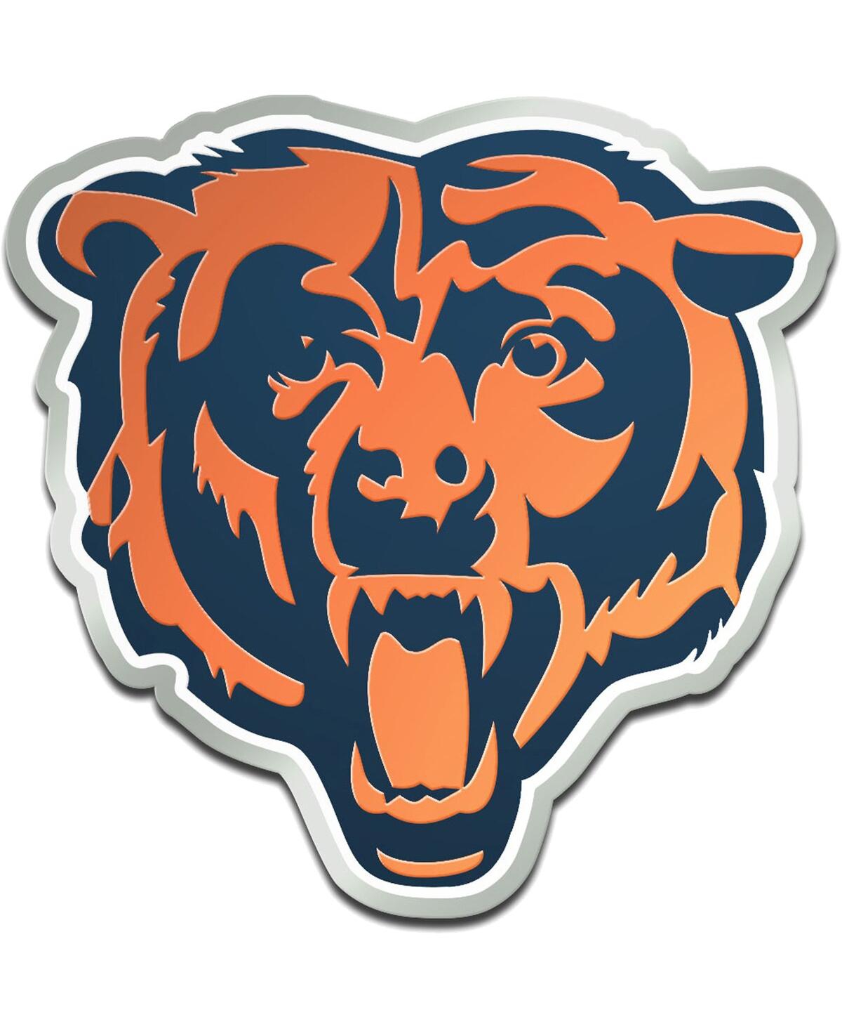 Chicago Bears Metallic Freeform Logo Auto Emblem - Multi