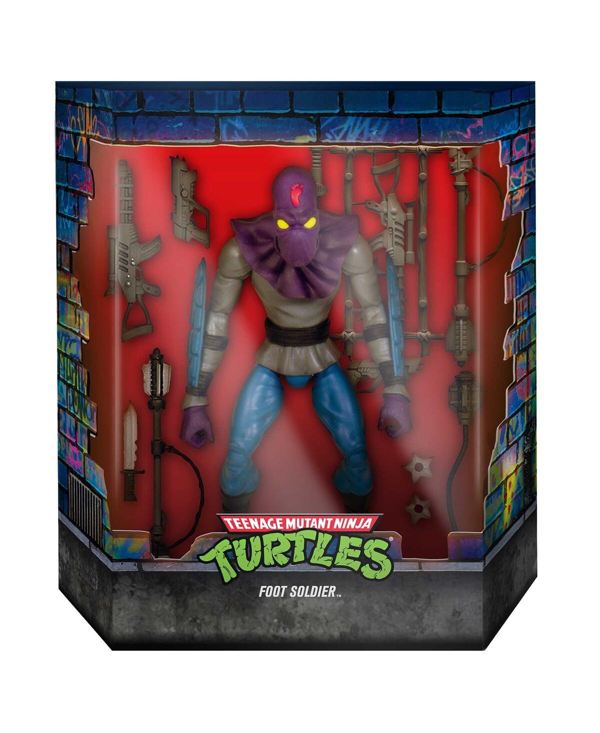 Shop Super 7 Teenage Mutant Ninja Turtles Foot Soldier Version 2 Ultimates Figure In Multi