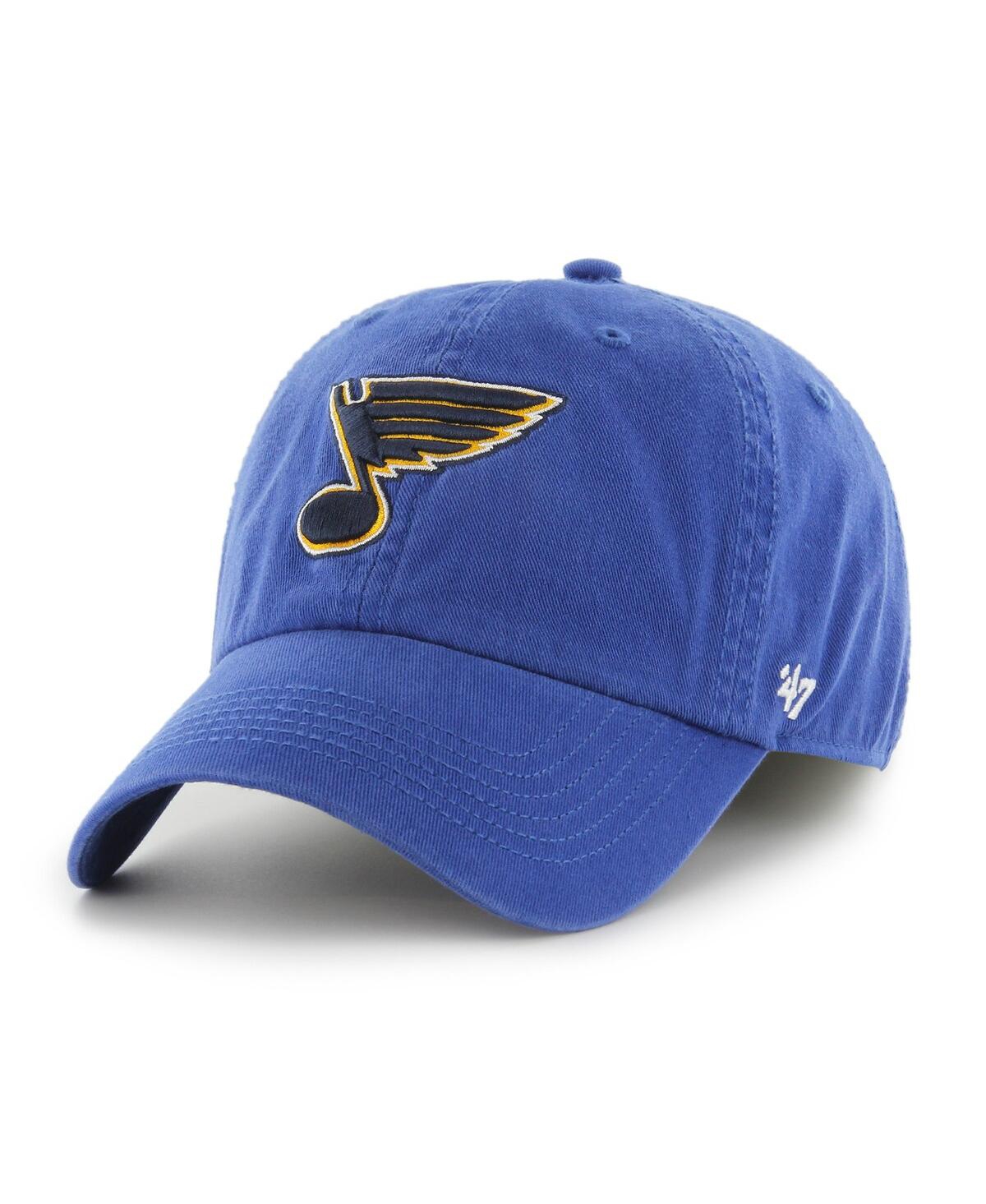 47 Brand Men's ' Blue St. Louis Blues Classic Franchise Fitted Hat In Blue