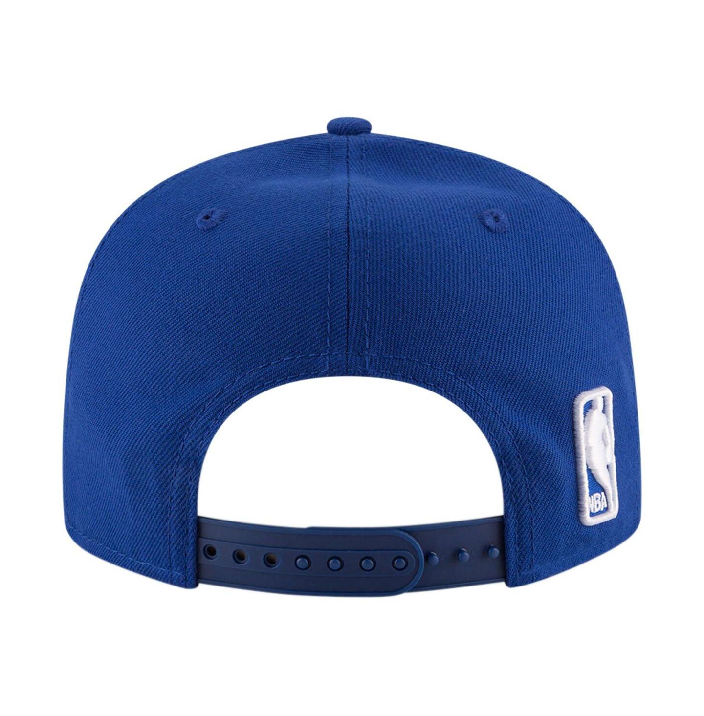 Мужская кепка New Era Royal Philadelphia 76ers Official Team Color 9FIFTY Snapback Hat — фото 3