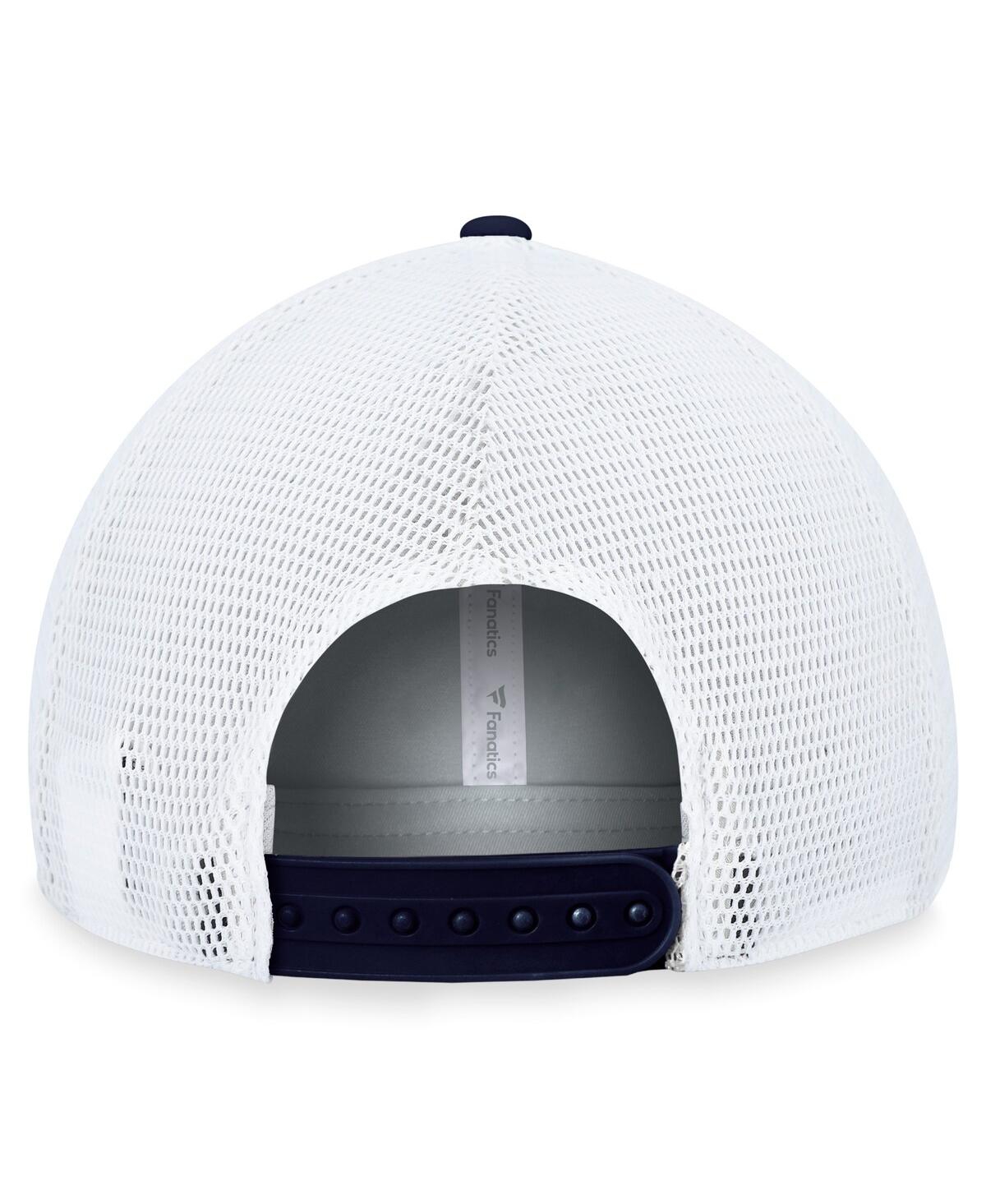 Fanatics Branded Gold/white Nashville Predators Fundamental Adjustable Hat In Gold,white