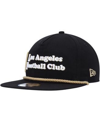 Men's Black LAFC Heritage The Golfer Snapback Hat