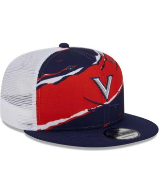 Men's Navy Virginia Cavaliers Tear Trucker 9FIFTY Snapback Hat