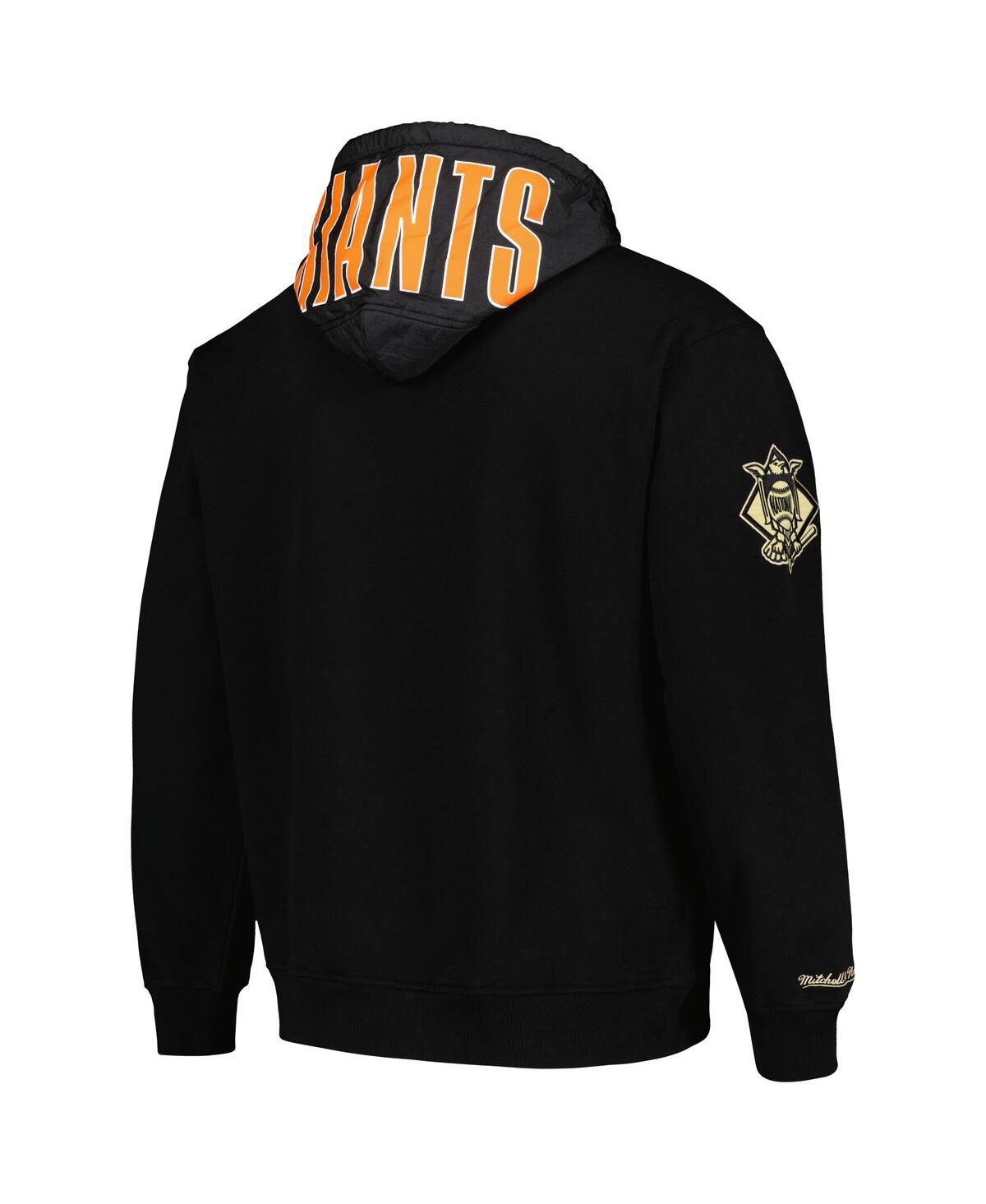 Shop Mitchell & Ness Men's  Black San Francisco Giants Team Og 2.0 Current Logo Pullover Hoodie