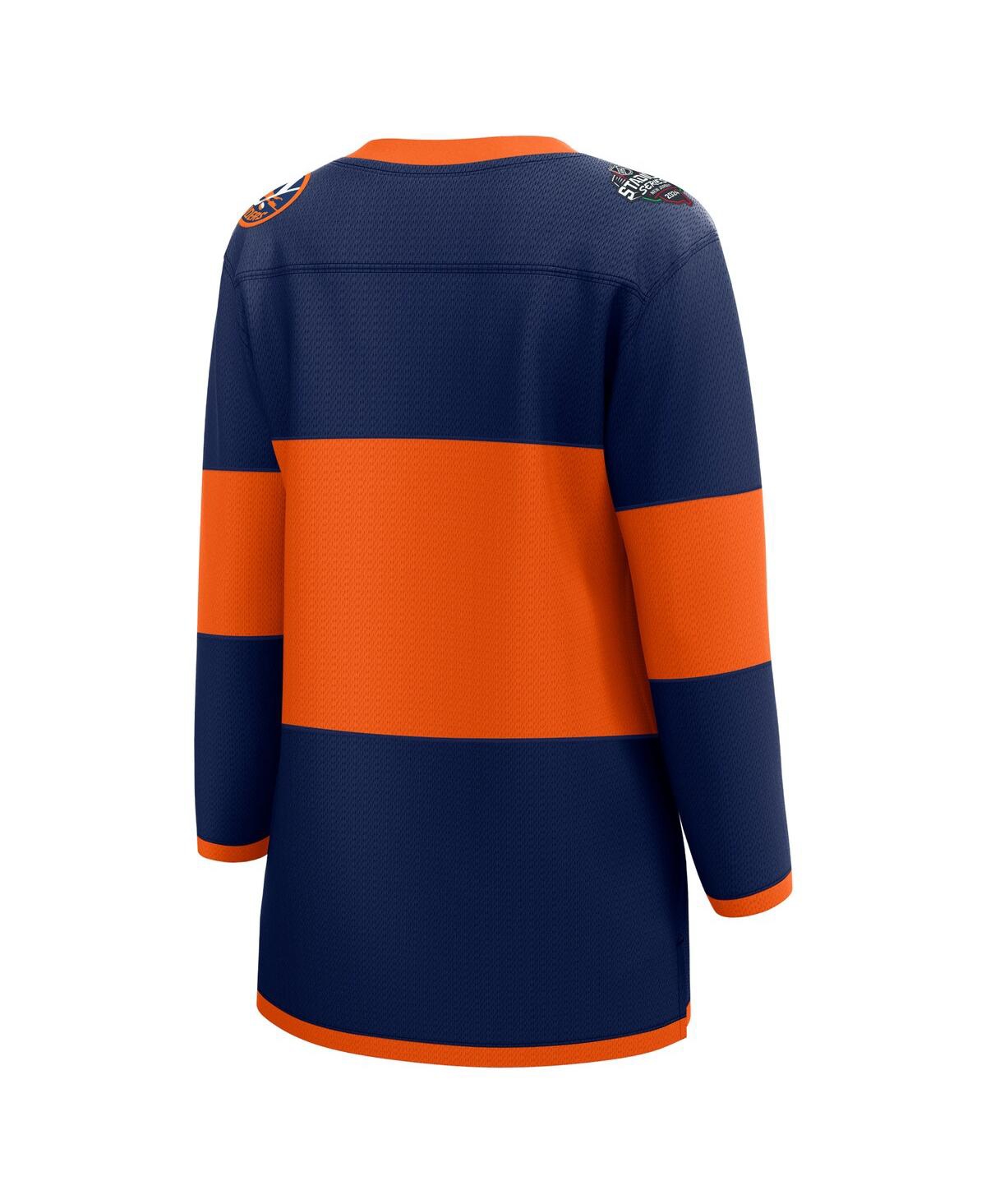 Women's FanaticsNew York Islanders 2024 Nhl Stadium Series Breakaway Jersey - Navy