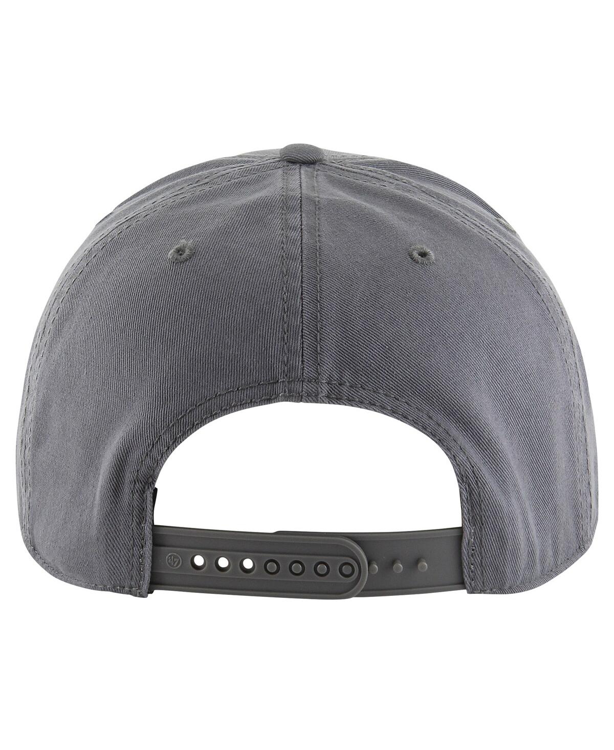 47 Brand Men's ' Charcoal Philadelphia 76ers Canyon Ranchero Hitch Adjustable Hat In Charcoal