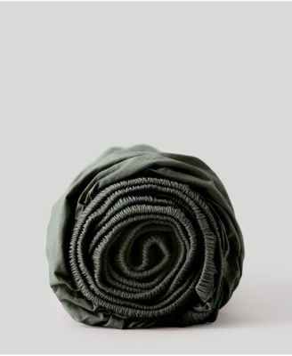 Cotton Cool-Air Percale Fitted Sheet